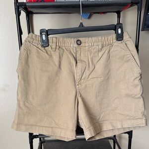 Chubbies Men’s Casual Cotton Blend Chino Shorts - Khaki